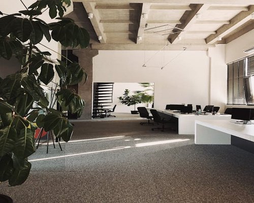 Minimalist office architecture
